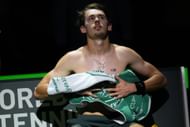 Alex de Minaur pictured at the 2023 Davis Cup